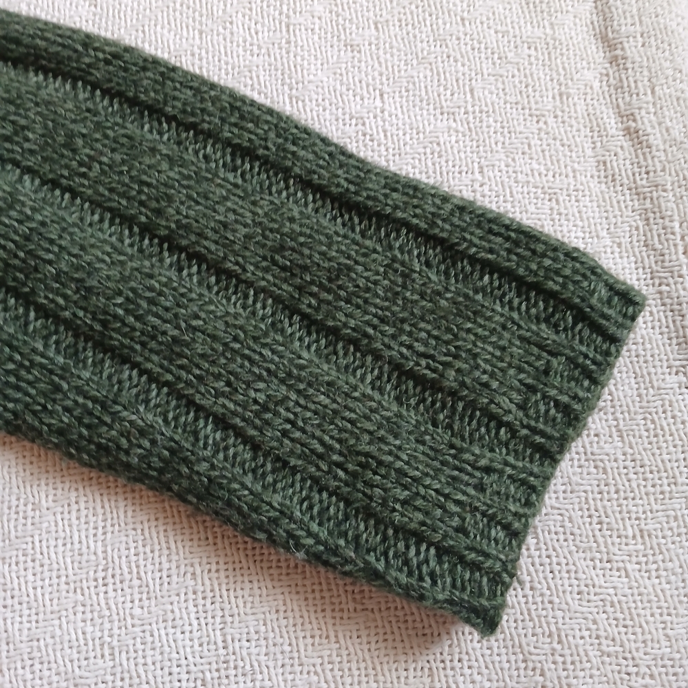 a&f ♡ 90s lambswool blend sweater vintage abercrombie and fitch large y2k green - Picture 5 of 9
